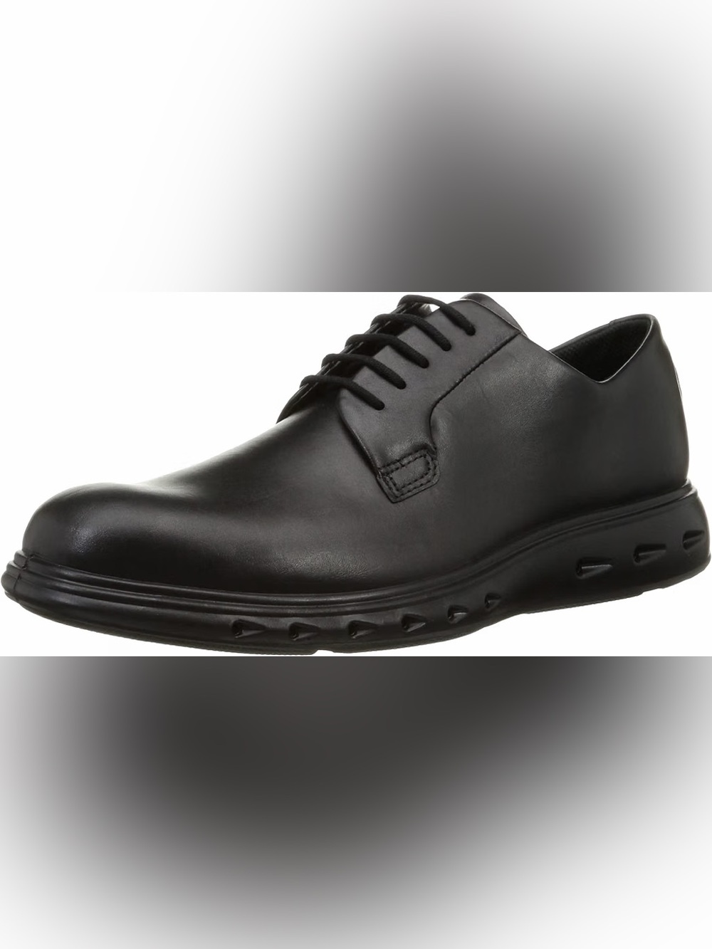 ECCO Mens Hybrid 720 Gore-tex Waterproof Plain work dressy shoe 10-10.5 black